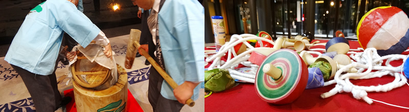 お正月恒例 餅つき大会